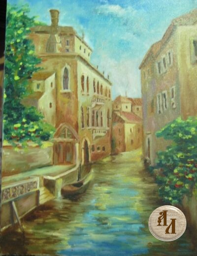 Картина "Вечная История" (Венецианский мотив)