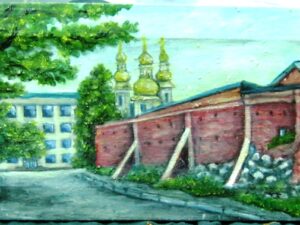 Картина маслом "Винницкие муры"